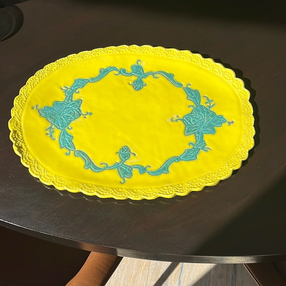 Decorative ceramic tray - Picture 1 of 5